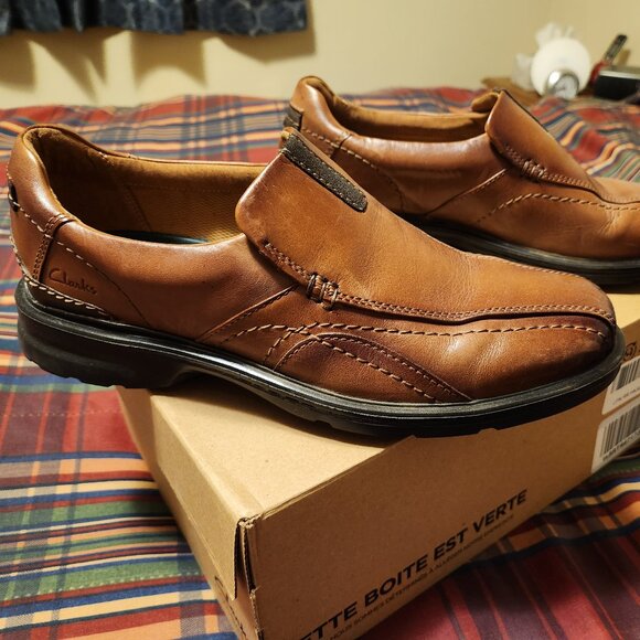 Clarks | Shoes | Clarks Mens Gessler Step 1 Wide Nwot | Poshmark